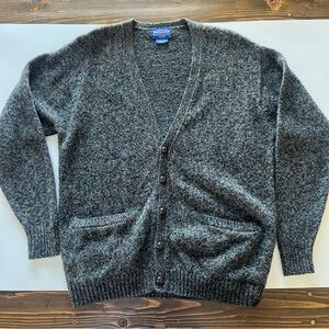 Pendleton Men's Charcoal Cardigan Sweater